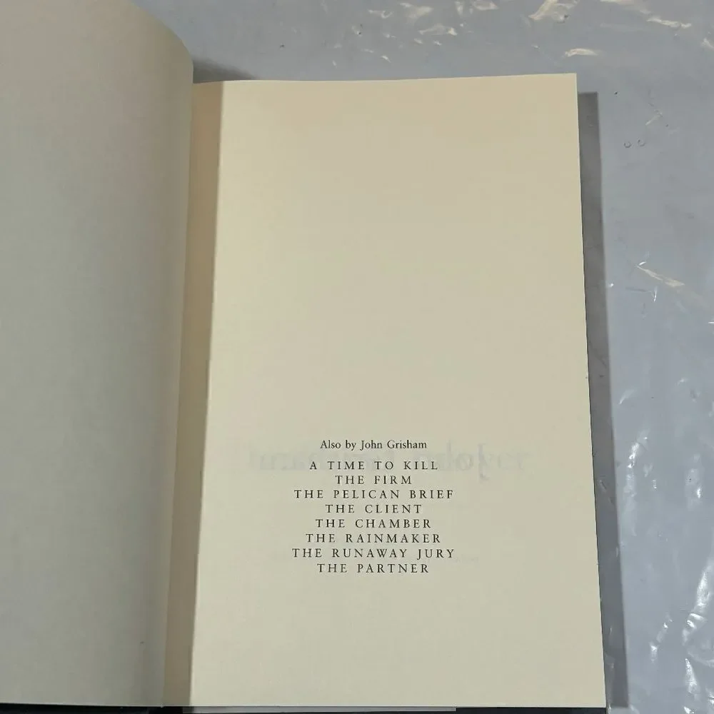 The Street Lawyer By John‎ Grisham H/C Book 1st Print 1st Edition No Dust Jacket